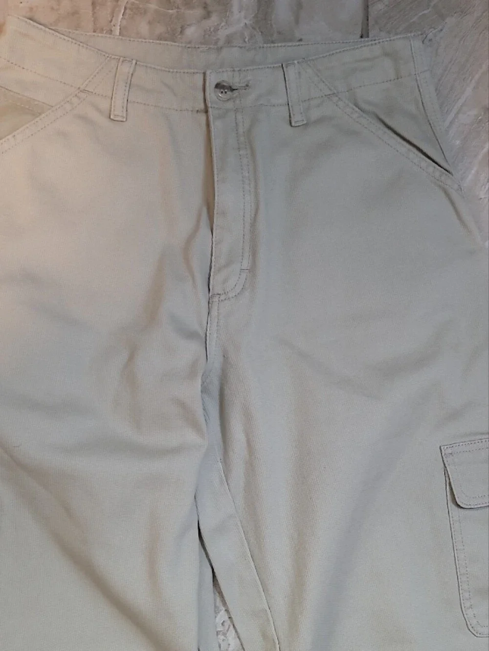 Timberland Boys Cargo Pants in Light Khaki